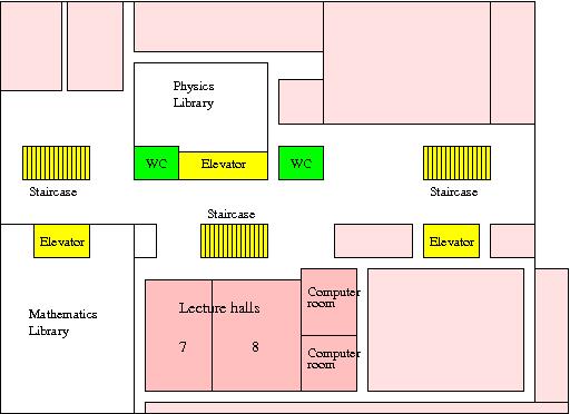 location of the lecture hall