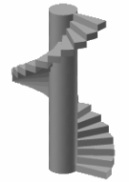 Wendeltreppe mit CAD3D